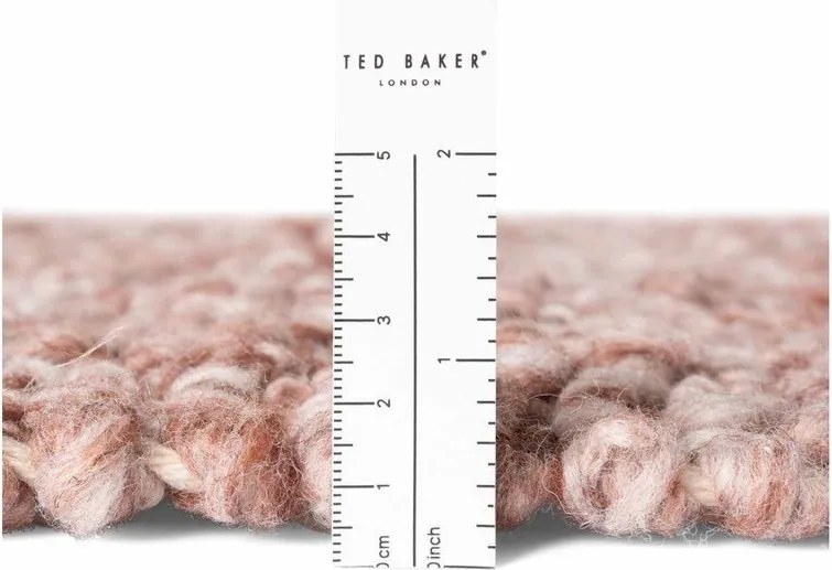 Staroružový ručne tkaný koberec z materiálu buklé 120x170 cm Notting Hill Portobello – Ted Baker