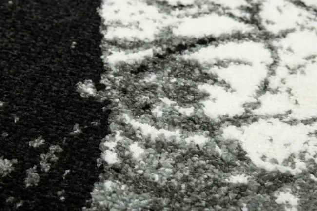 Koberec Lima 9365A biely / čierny