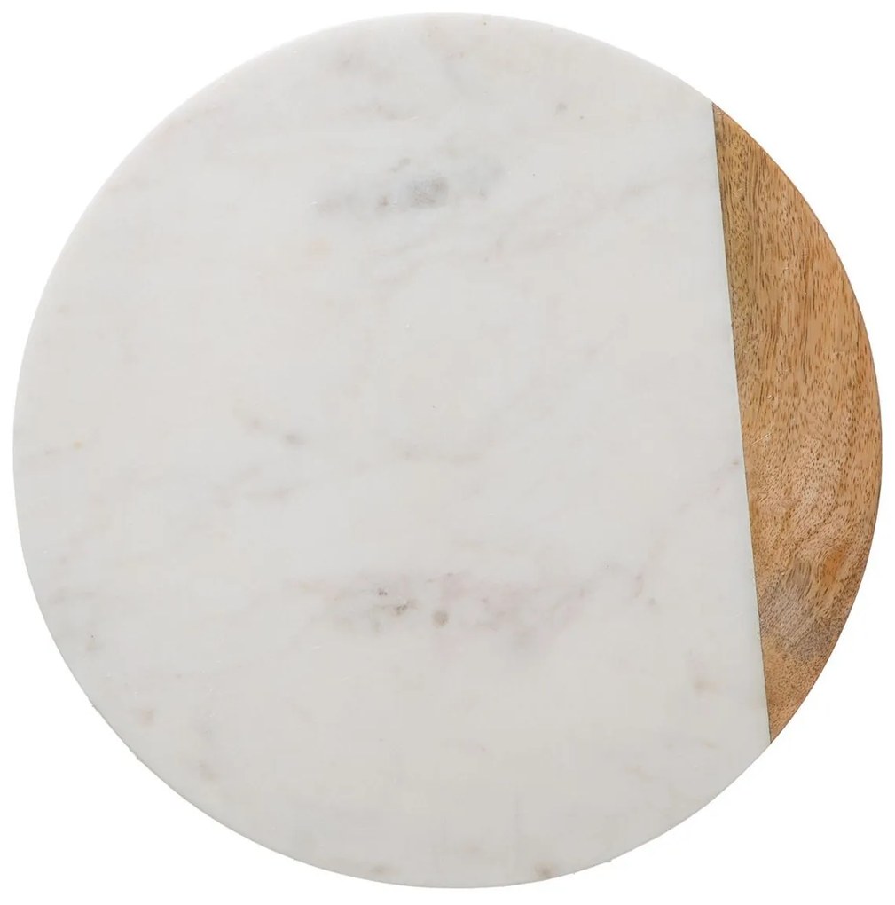Mramorový otočný servírovací podnos Marbl W, (fi) 30 cm