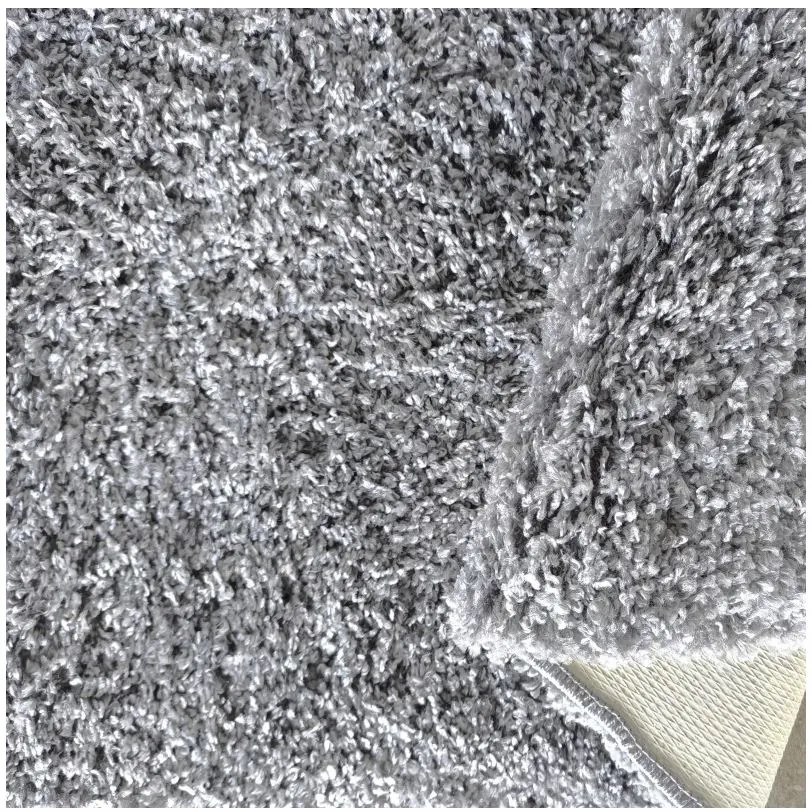 Moderný koberec SHAGGY CAMIL - šedý