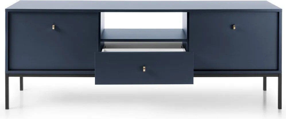 TV skrinka Mono, tmavo modrá