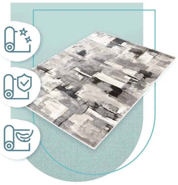 Koberec Oro Toppa Grey