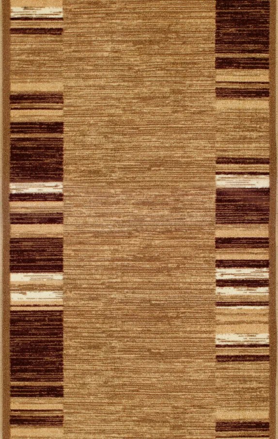 Protišmykový behúň na mieru Adagio 04 béžový, šíre 110 cm, béžová, chodba / predsieň, Associated Weavers