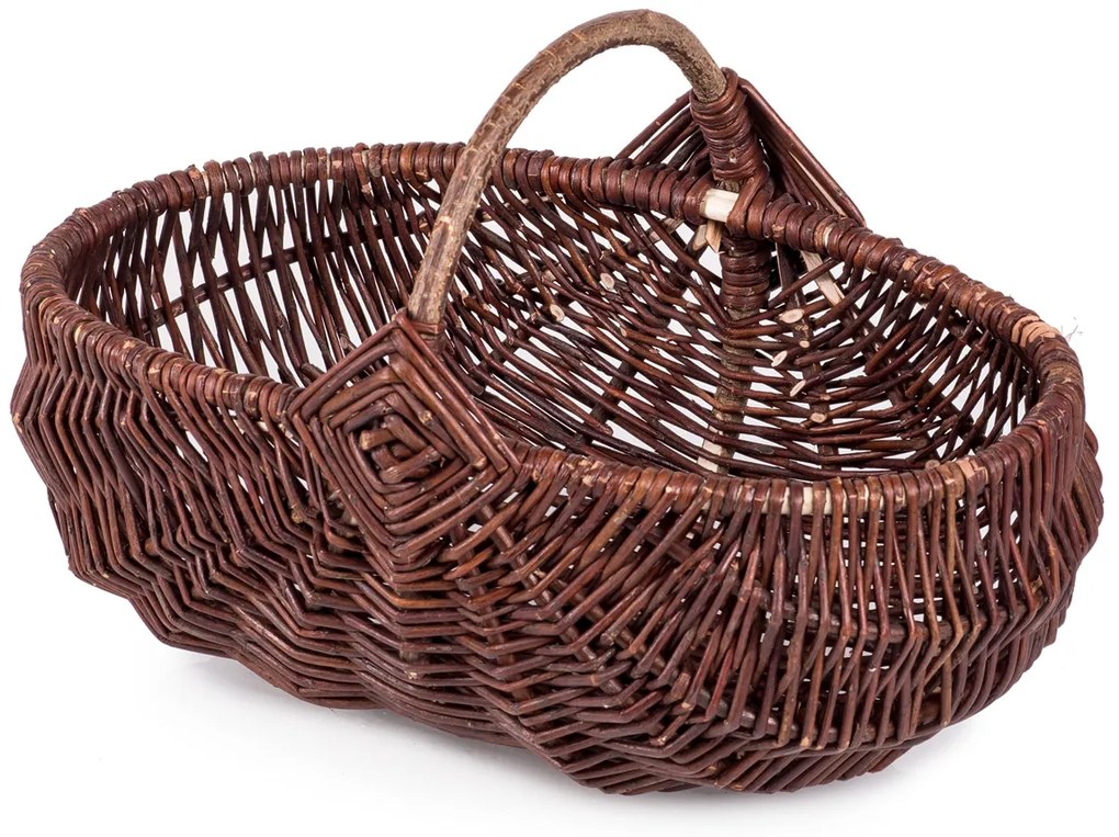 Kôš záhradný prútený Alhambra II.š. 55 x hl. 38 x v. 22/37(cm)