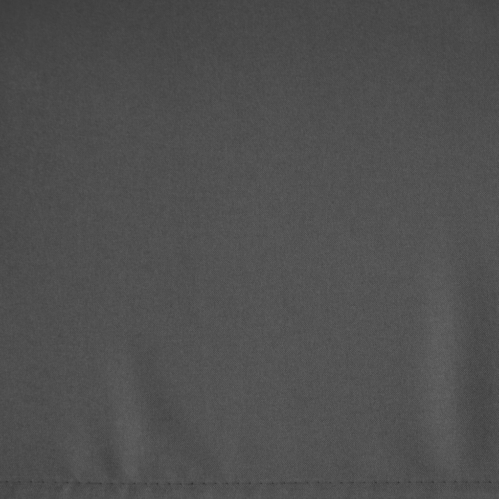 KRÁTKY ZÁVES NA KRÚŽKOCH RITA 140X175 CM GRAFITOVÁ