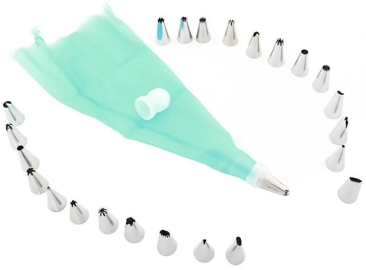 APT AG406A Cukrárenský rukáv na zdobenie 22 dielov