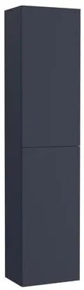 Kúpeľňová skrinka vysoká Roca Optica 35x150x25 cm modrá mat A857702551
