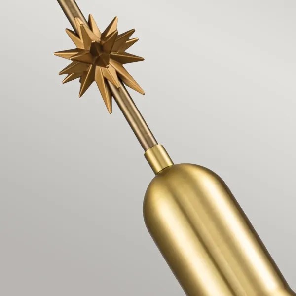 Elstead ETOILE-P-S-AB - Luster na lanku ETOILE 1xE27/60W/230V pr. 13,3 cm zlatá