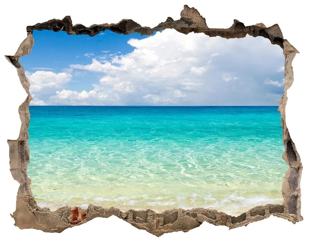Nálepka fototapeta 3D výhled Paradise beach nd-k-64837925
