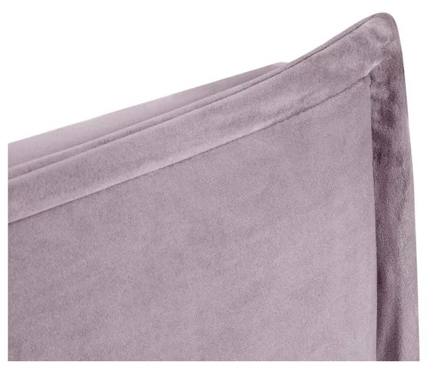 Svetloružové čelo postele 180x120 cm Monica – Milo Casa