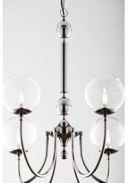 Jupiter 2022 - Luster na reťazi BRILLANTE 6xG9/10W/230V lesklý chróm