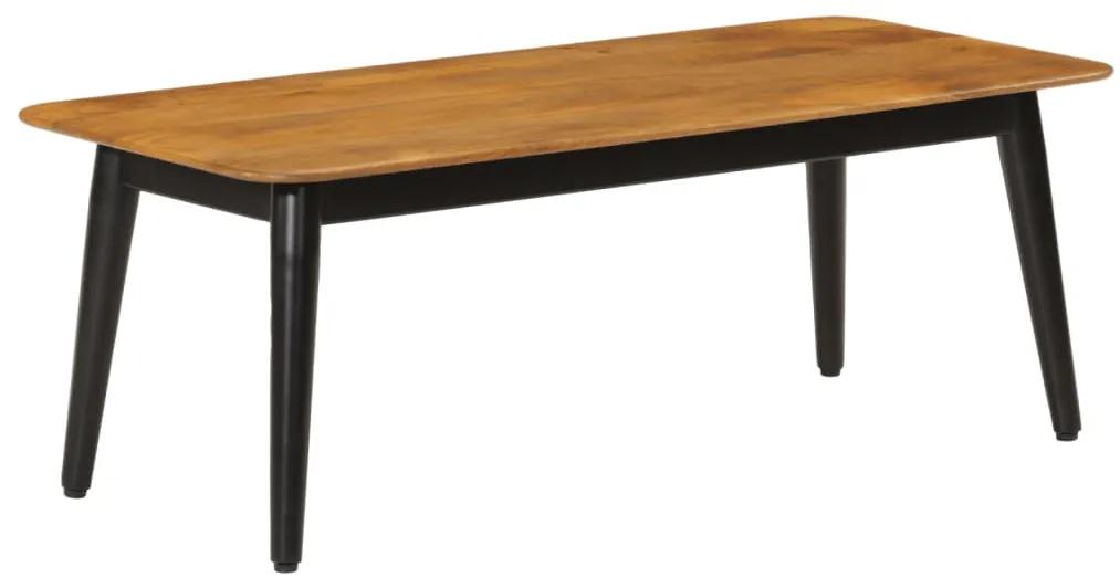 Konferenčný stolík 110x50x40 cm mangový masív a železo 356976