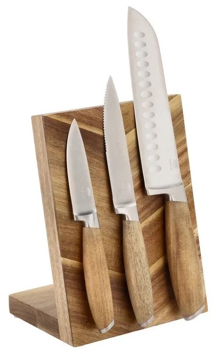 Drevený magnetický držiak na nože – Holm