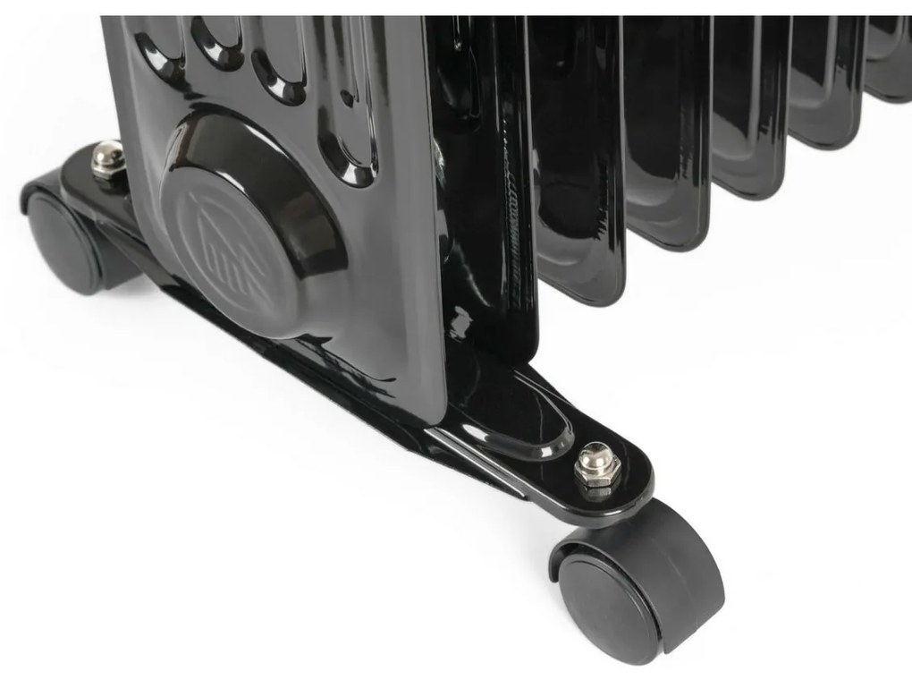 G21 Merapi olejový radiátor, 11 rebier, 2500 W,čierny