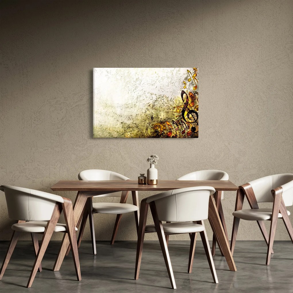 Obraz - Sila hudby (90x60 cm)