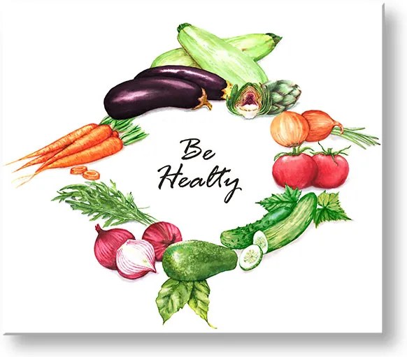 Obraz na stenu s textom Be healthy | rôzne rozmery