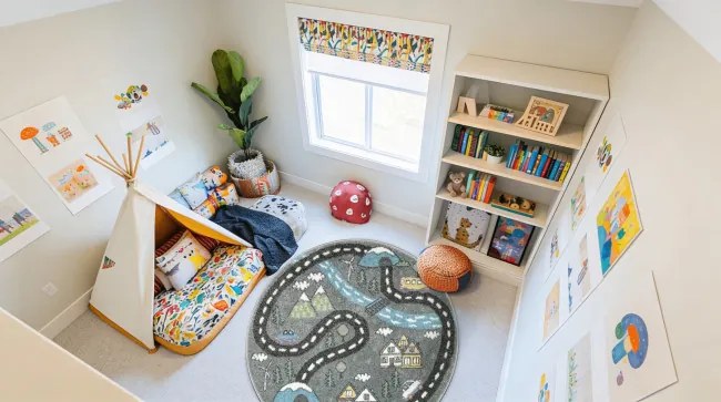 Detský koberec Lima E182A sivý