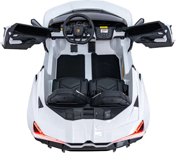 Elektrické autíčko Lamborghini Revuelto XL biele