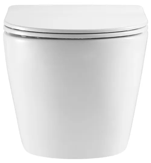 Mereo Mereo, WC závesné kapotované, Smart Flush RIMLESS, keramické, vr. sedátka, MER-VSD85T1