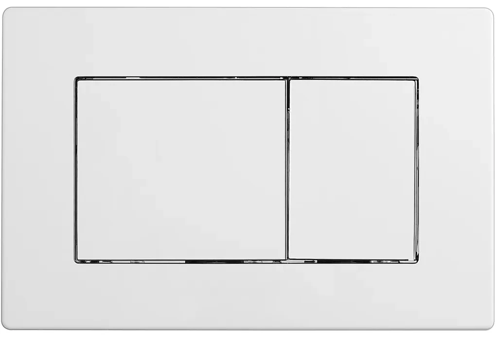 Cerano Classic, ovládacie tlačidlo na splachovanie, ABS, biela, CER-CER-476906