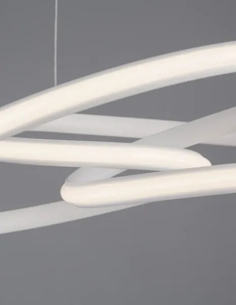 LED luster Menton 52 biele