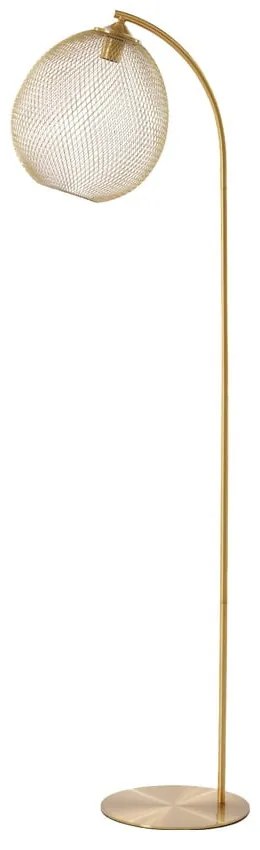 Stojacia lampa v zlatej farbe (výška 160 cm) Moroc – Light &amp; Living