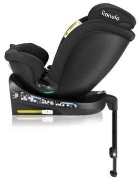 Lionelo - Otočná autosedačka so základňou NAVY i-Size 40-150 cm čierna