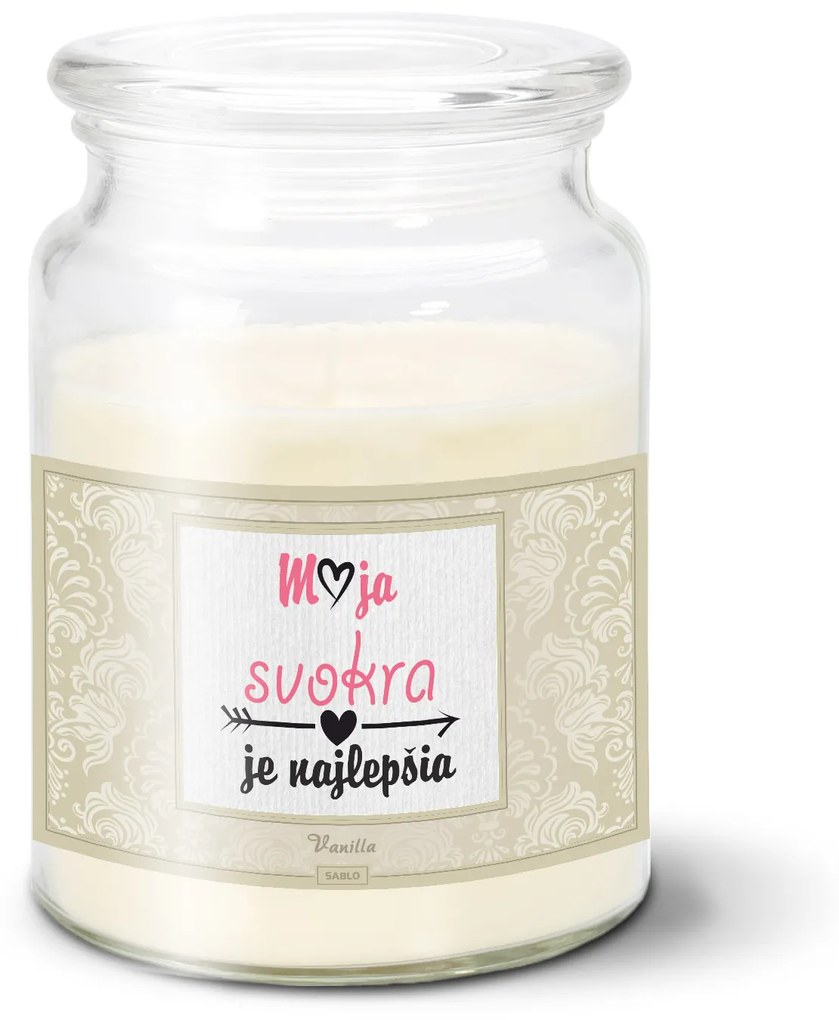 Sablio Sviečka Moja svokra je najlepšia - 500 g