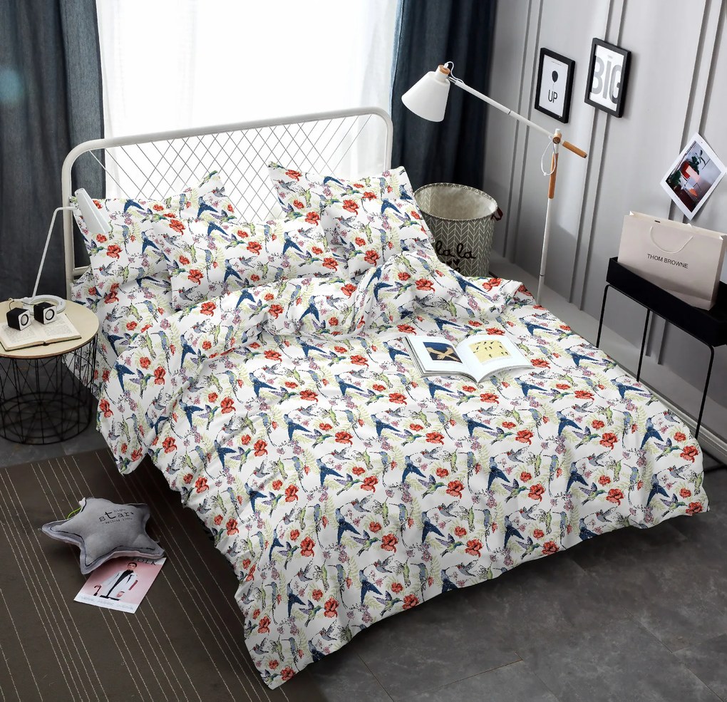 Obliečky z mikrovlákna TROCHILA biele Rozmer obliečky: 70 x 80 cm | 140 x 200 cm