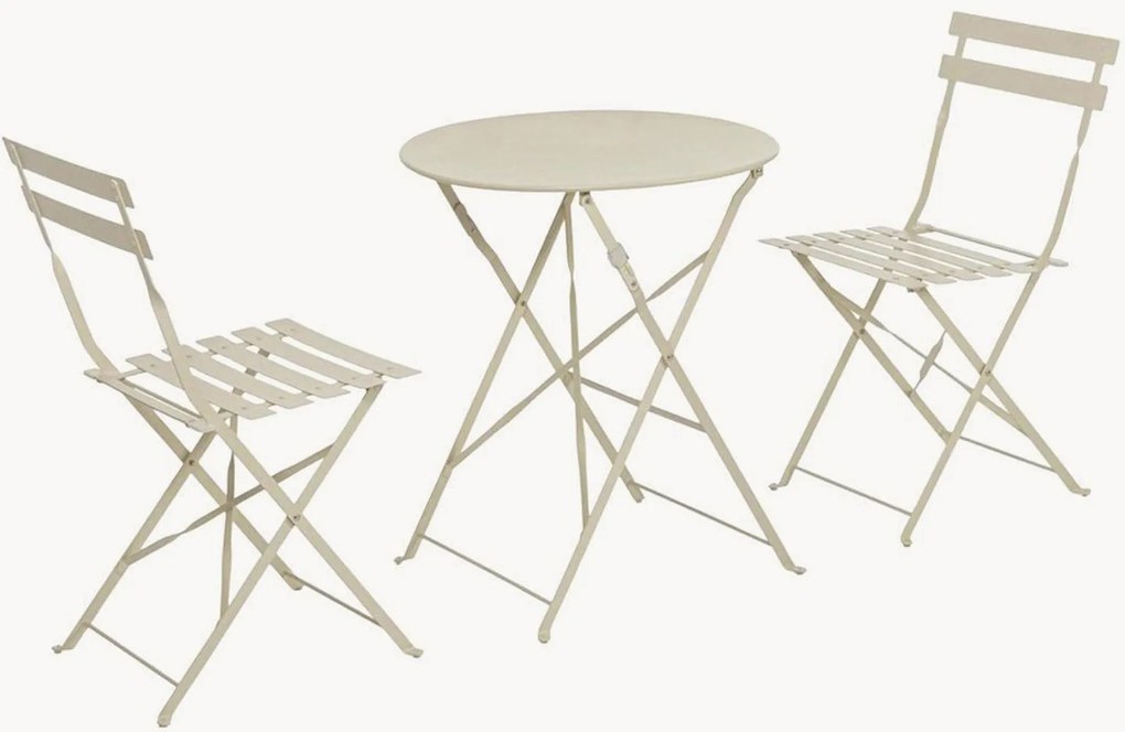 Súprava skladacieho záhradného nábytku Austin, 3 ks