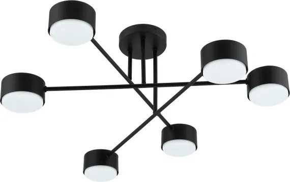 Brilagi - LED prisadený luster MONO 6xGX53/13W/230V čierny