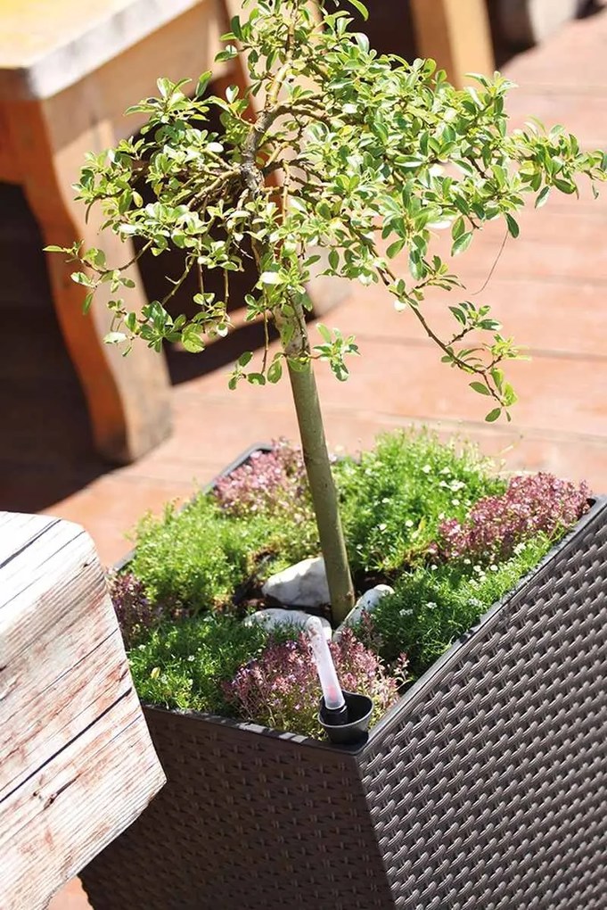 Kvetináč Rato Flat biely