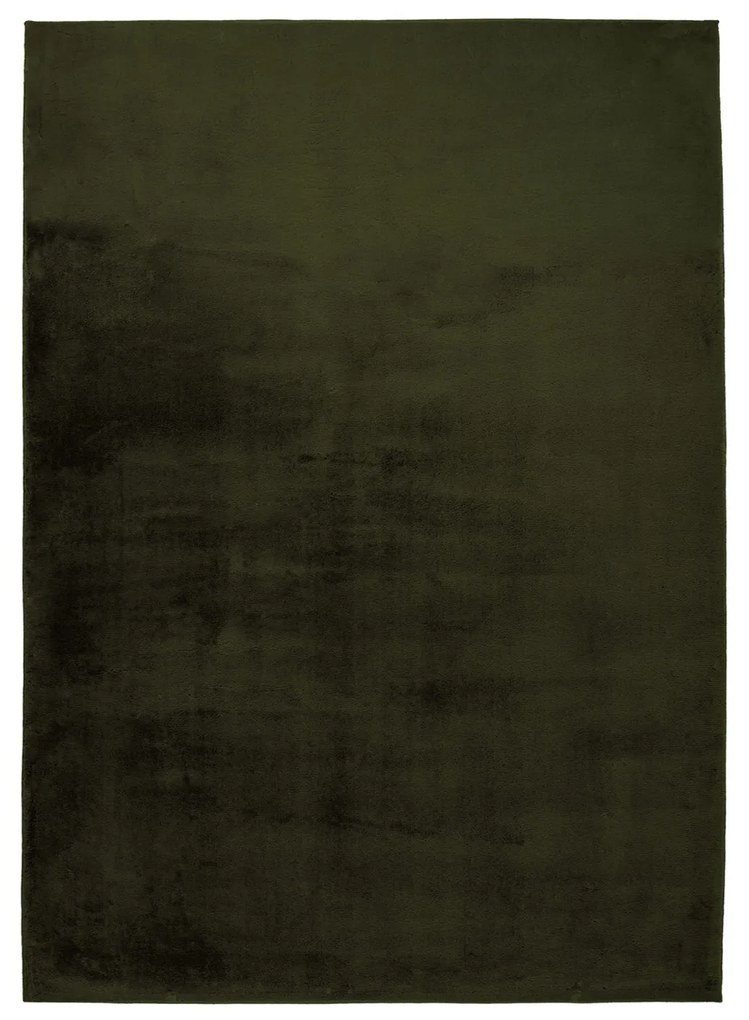 Dekorstudio Kožušinový koberec TOPIA - tmavo zelený Rozmer koberca: 160x230cm