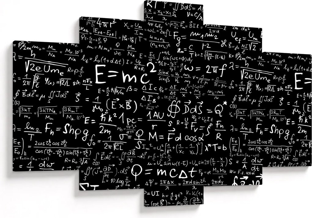 Obraz - Matematika (150x105 cm)