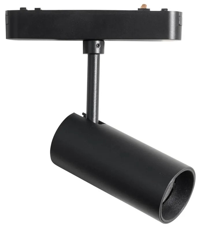 Moderné čierne bodové svetlo pre 1-fázový koľajnicový systém 9W 3000K - Magnetic Gert
