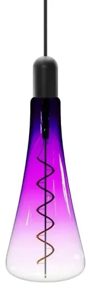 LED Žiarovka FILAMENT SHAPE T110 E27/5W/230V 1800K fialová
