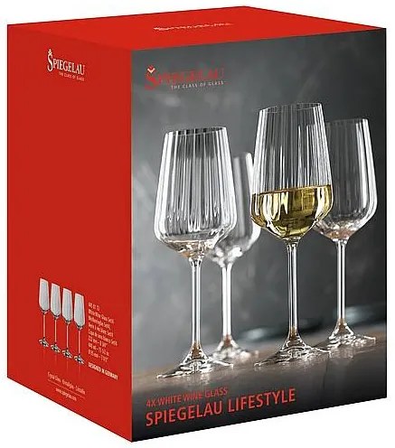 Spiegelau Lifestyle poháre na víno 440 ml, 4 ks