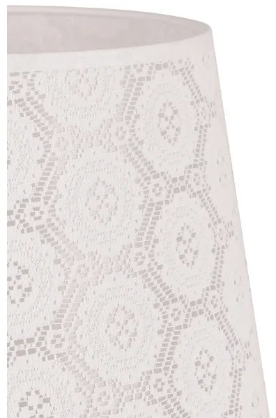 Duolla - Tienidlo k stolný lampě CLASSIC M E27 pr. 24 cm biela