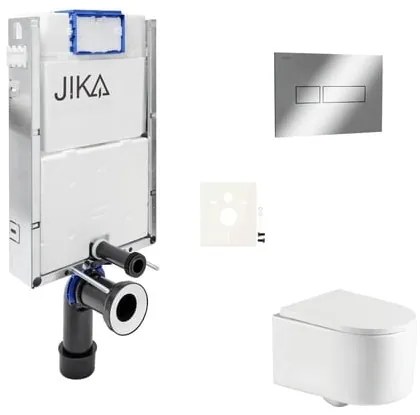 Závesný wc set na zamurovanie SAT SIKOJZREX72CR