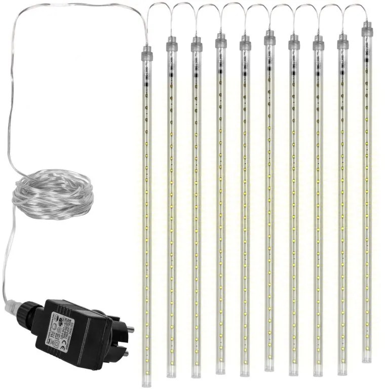 VOLTRONIC 59609 Vianočné LED osvetlenie - padajúci sneh - 480 LED teple biela