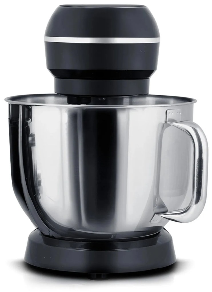 Berdsen 1400 W BD-756 3-v-1 planetárny mixér kuchynský robot 6 l Farba: čierno-strieborný