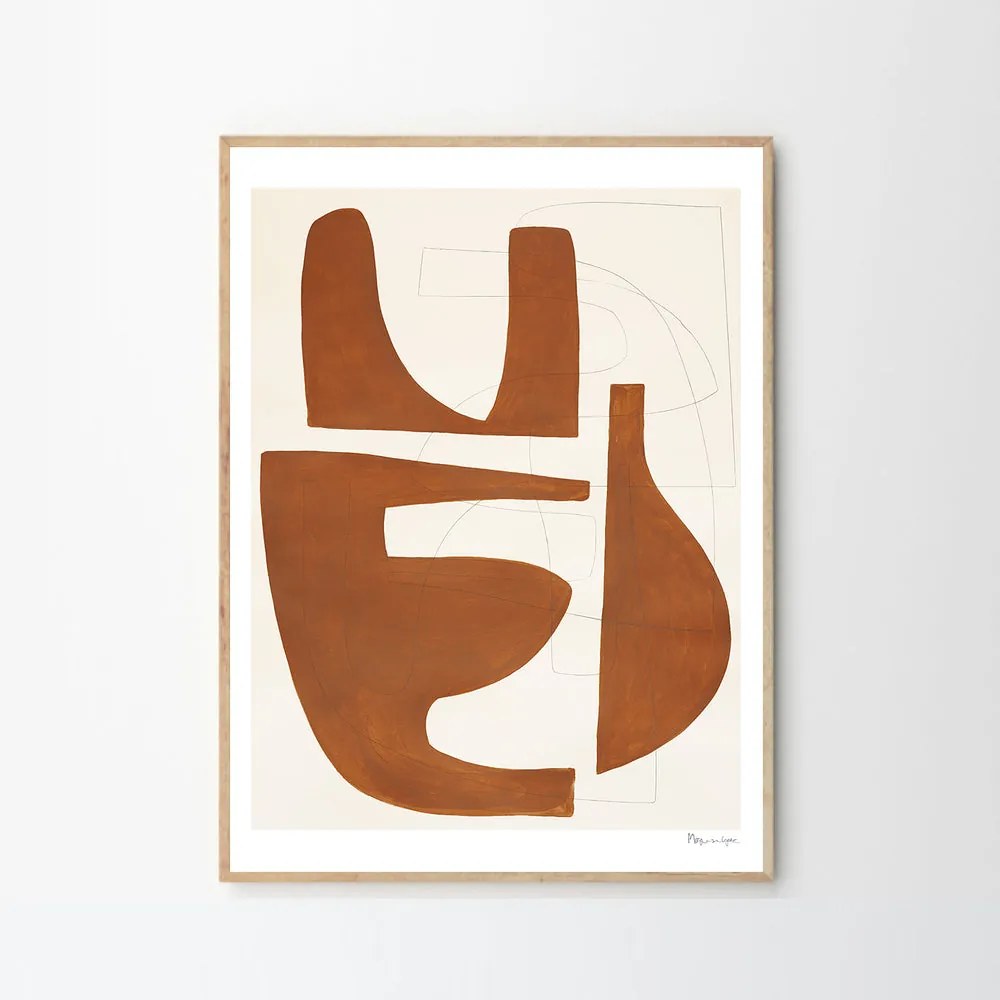 The Poster Club Plagát Sienna by Berit Mogensen Lopez 70x100 cm