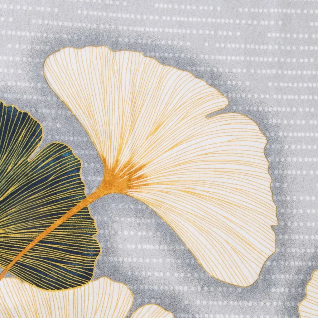 FLANELOVÉ OBLIEČKY FLANELOVE 160X200 CM, 2KS 70X80 CM LISTY