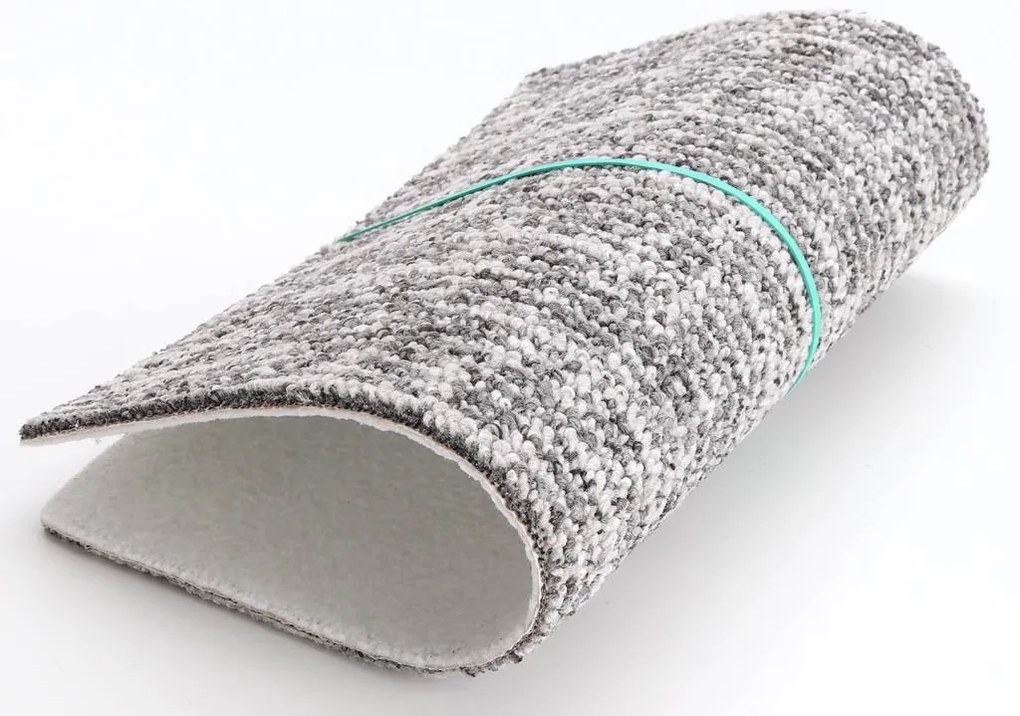 Koberec metráž Novelle 70, na mieru, šíře 4m, šedá, twinback (filc+juta), chodba / predsieň, Betap