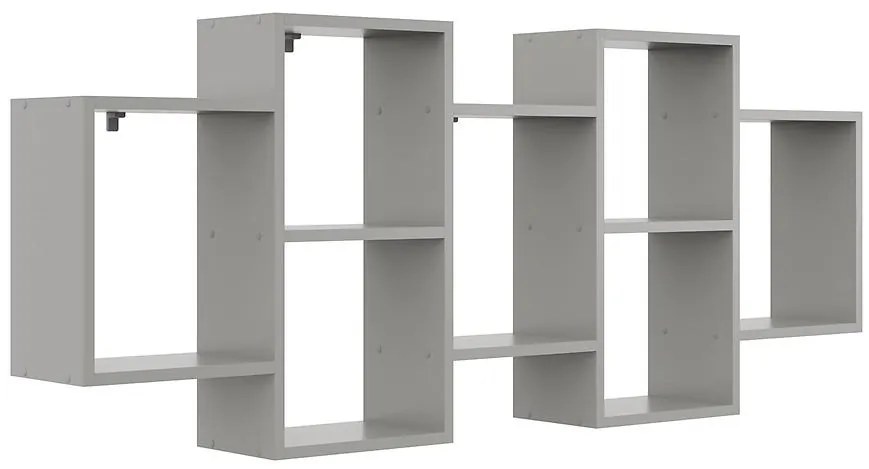 Polička NR 15 platinová sivá