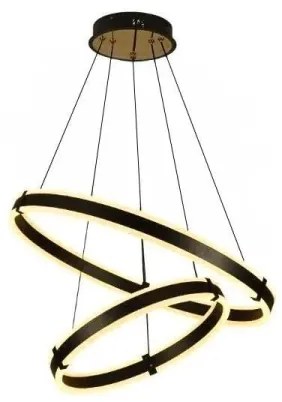 LED Stmievateľný luster na lanku LED/140W/230V 3000-6500K + diaľkové ovládanie