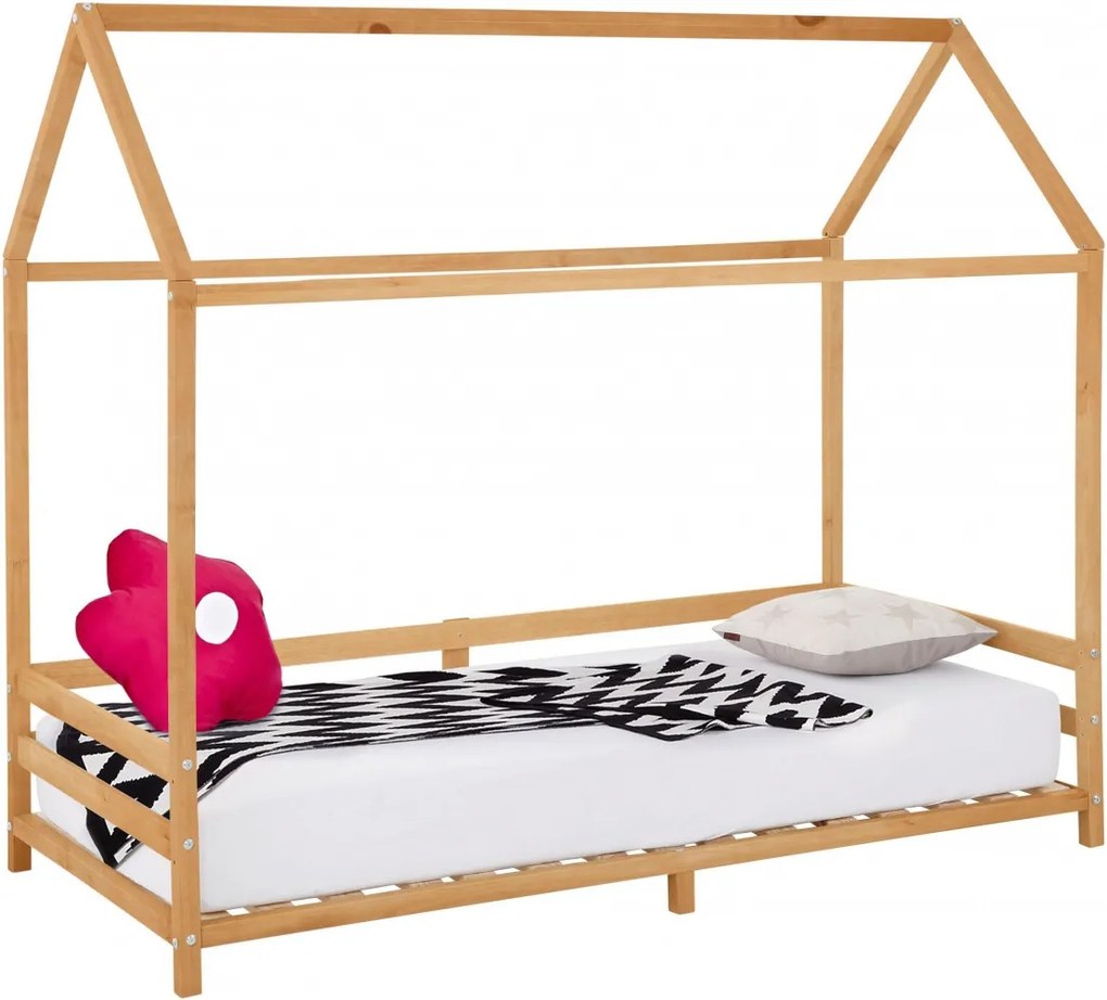 Detská posteľ Emily, 176 cm, borovica