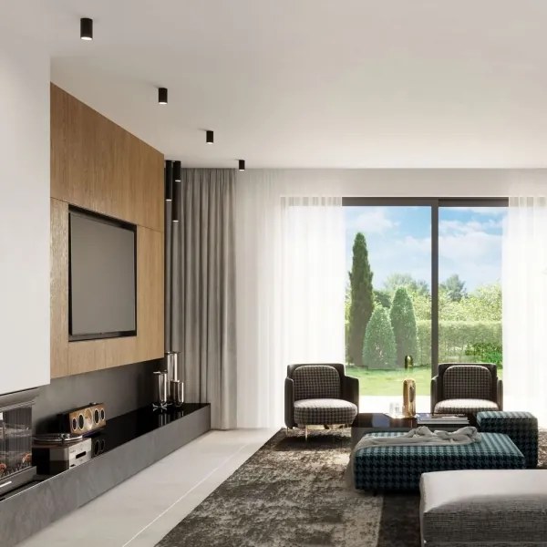 Sollux SL.1001 - Bodové svietidlo LAGOS 1xGU10/10W/230V 20 cm čierna