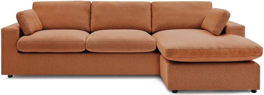 Oranžová rohová pohovka Belair – Bobochic Paris