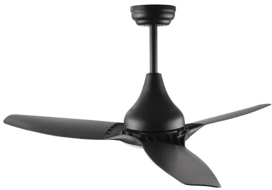 Stropný ventilátor Samoa 12.2 čierne s diaľkovým ovládaním